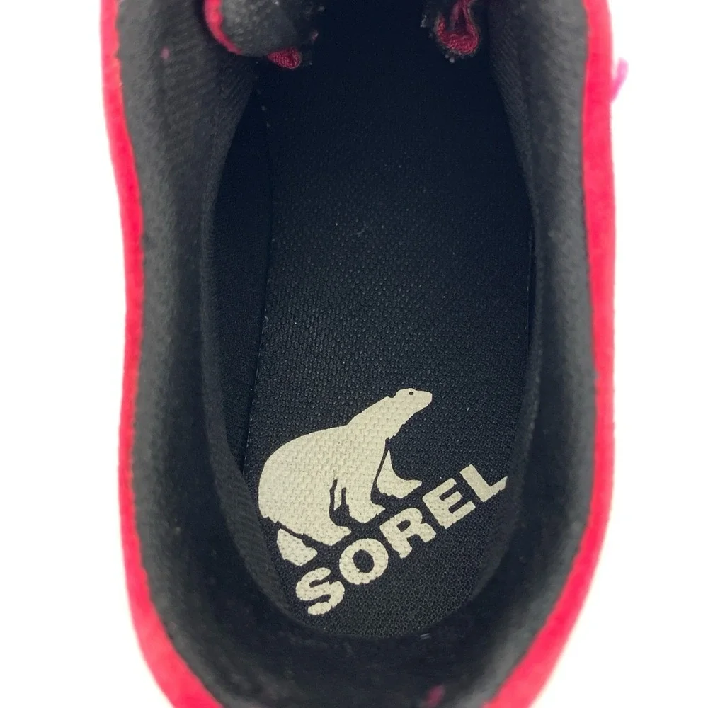 Sorel Out N About Waterproof Duck Boots - Women's Size 4 Red/Purple (NY4564-639)
